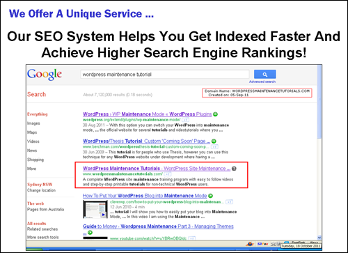 Get your WordPress site indexed in Google fast!