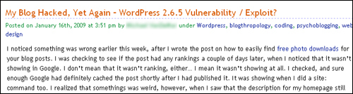 Updating WordPress protects your site from hackers and malicious users