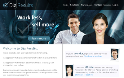 DigiResults Home Page