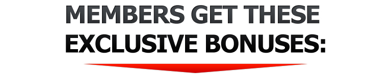 Members Get Exclusive New Bonuses Every Month